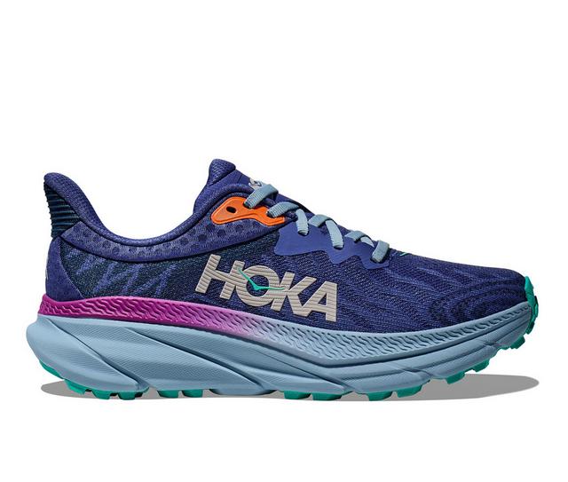 Women's Hoka One One Challenger ATR 7 Running Shoes in Evening Sky color