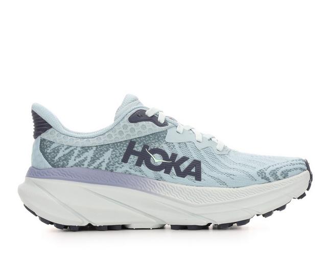 Women's Hoka Challenger ATR 7 Running Shoes in Druzy Droplet color