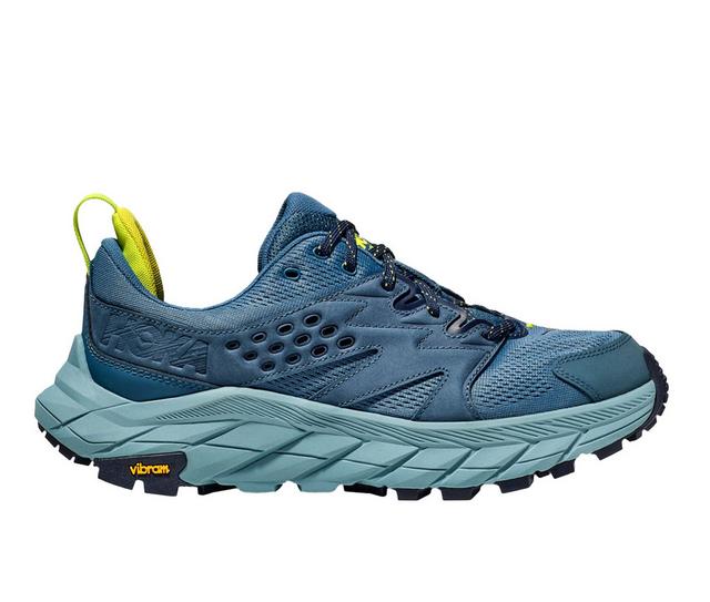 Men's Hoka Anacapa Breeze Low Running Shoes in Blue color