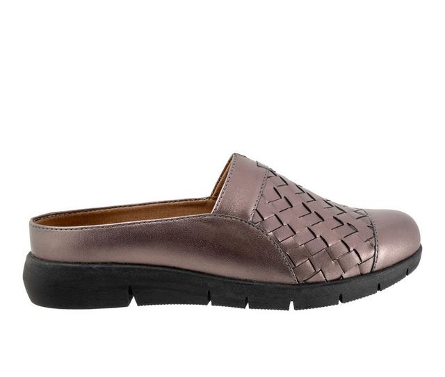 Women's Softwalk San Marcos II Clogs in Rose Pewter color