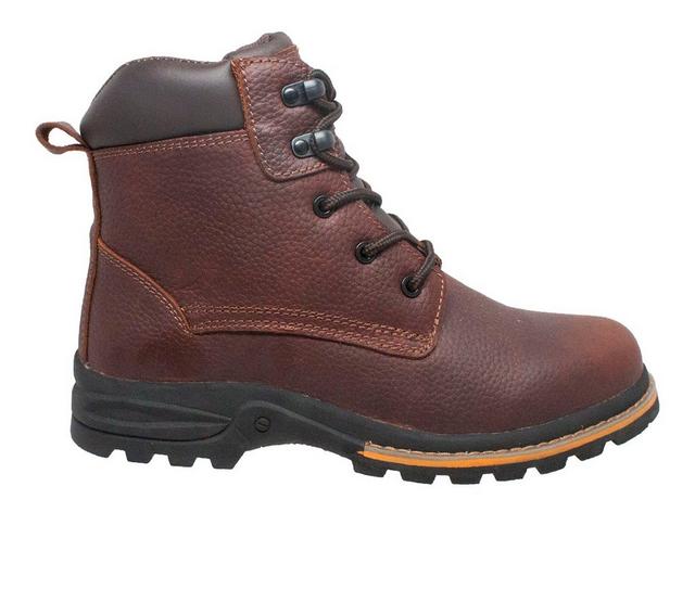 Men's AdTec 6" Work Boots in Brown color