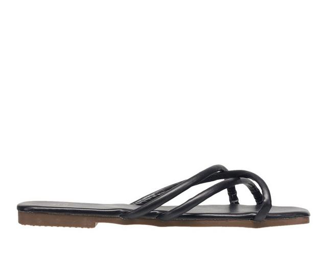 Women's H Halston Selma Sandals in Black color