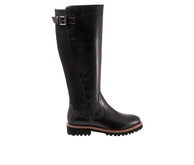 Women's Softwalk Inara Knee High Boots in Black color