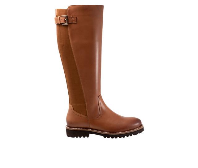 Women's Softwalk Inara Knee High Boots in Luggage color