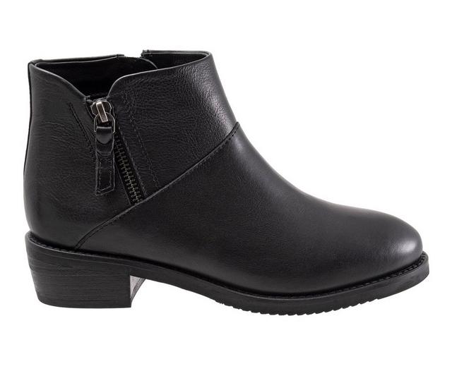 Women's Softwalk Roselle Booties in Black color