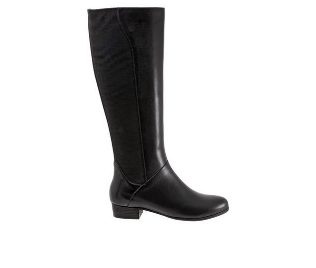 Women's Trotters Misty Knee High Boots in Black color