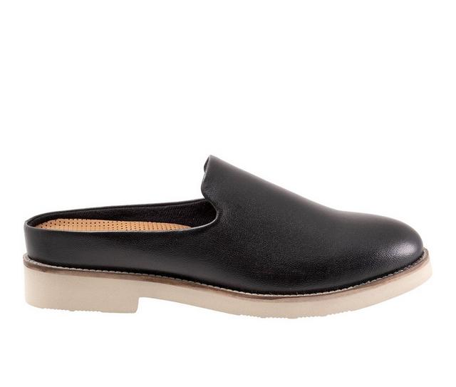 Women's Softwalk Wolcott II Loafer Mule in Black color