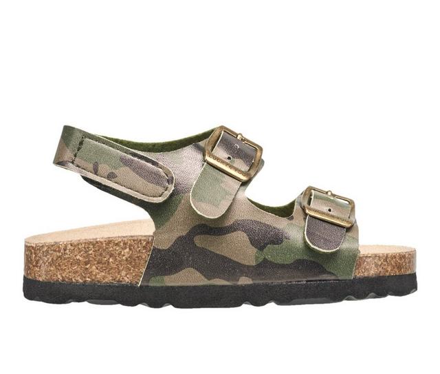 Boys' Lucky Brand Toddler Blanc Footbed Sandals in Camo color