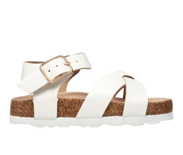 Girls' Lucky Brand Toddler Kiara Sandals in White color