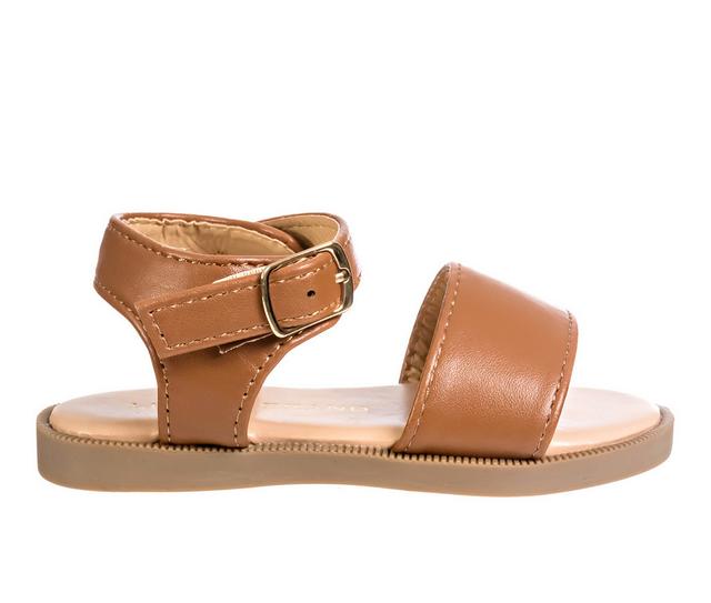 Girls' Lucky Brand Toddler Merri Sandals in Cognac color