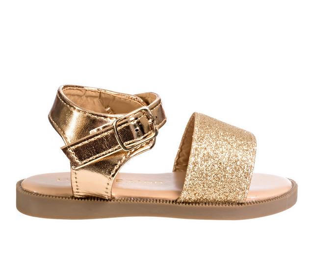Girls' Lucky Brand Toddler Merri Sandals in Rose Gold color