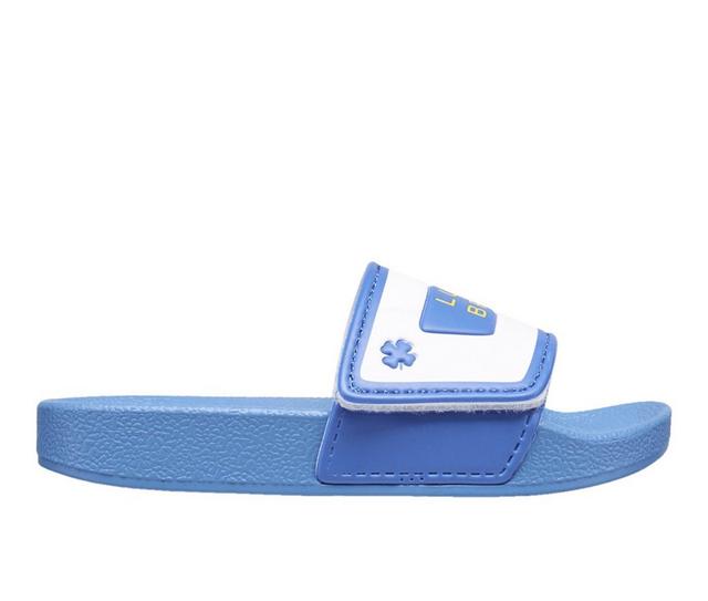 Boys' Lucky Brand Little Kid Mitch Sport Slides in Royal Blue color