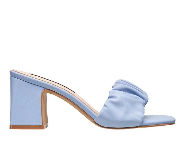 Women's French Connection Challenge Dress Sandals in Light Blue color