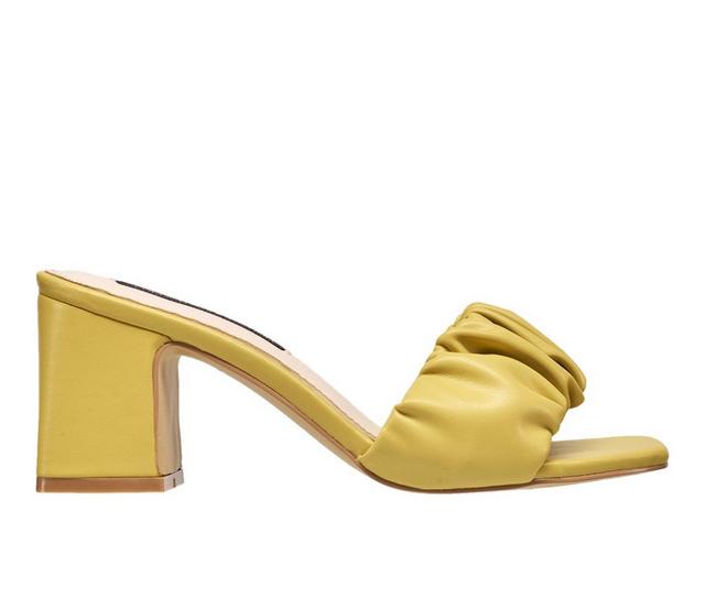 Women's French Connection Challenge Dress Sandals in Yellow color