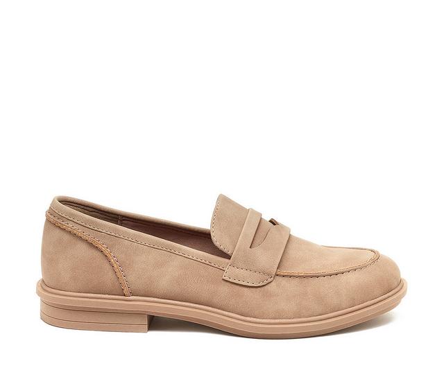 Women's Rocket Dog Gabby Loafers in Taupe color