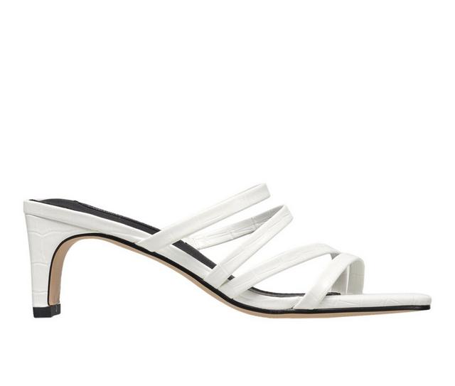Women's French Connection Parker Dress Sandals in White color