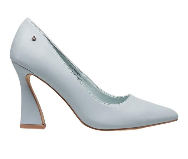 Women's French Connection Raven Pumps in Light Blue color