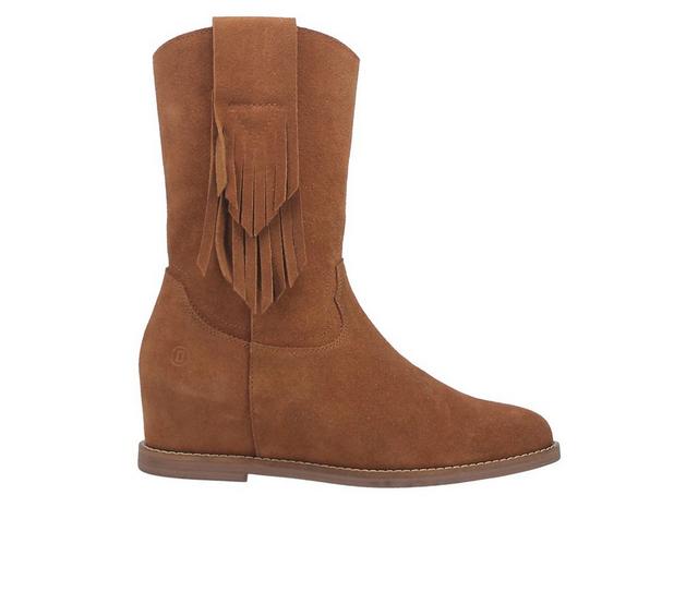 Women's Dingo Boot Kelsey Western Boots in Camel color