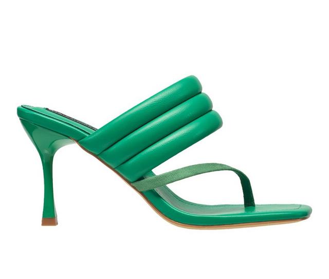 Women's French Connection Valerie Dress Sandals in Green color