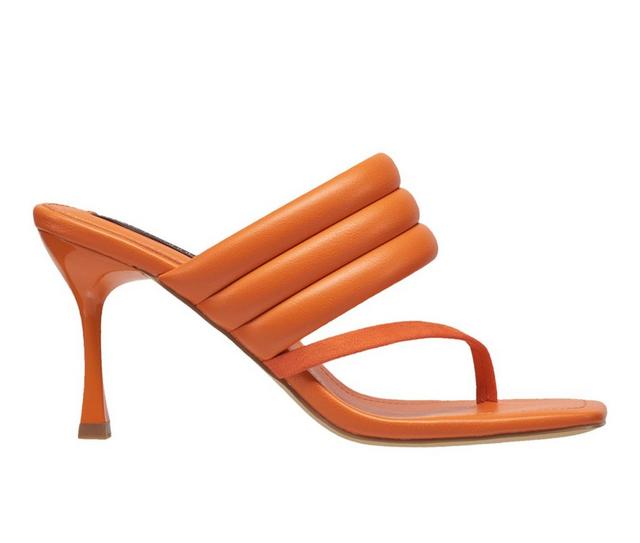 Women's French Connection Valerie Dress Sandals in Orange color