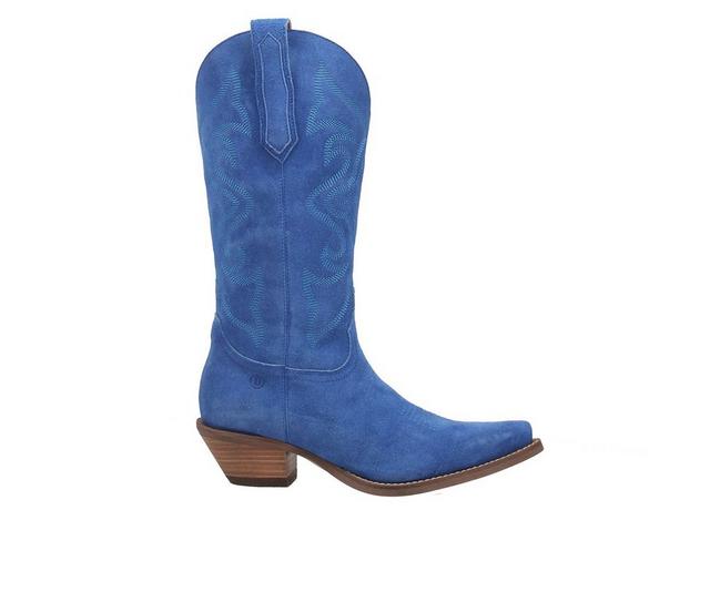 Women's Dingo Boot Out West Western Boots in Blue color