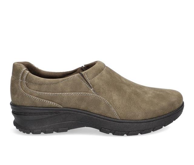 Women's Easy Works by Easy Street Jayn Safety Shoes in Moss color