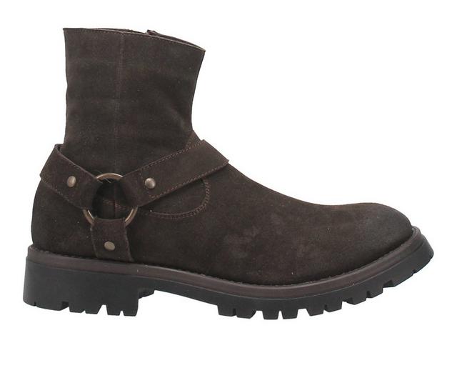 Men's Dingo Boot Road Trip Boots in Tobacco color