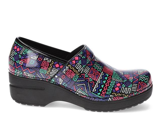 Women's Easy Works by Easy Street Lead Safety Shoes in Hipster Print color