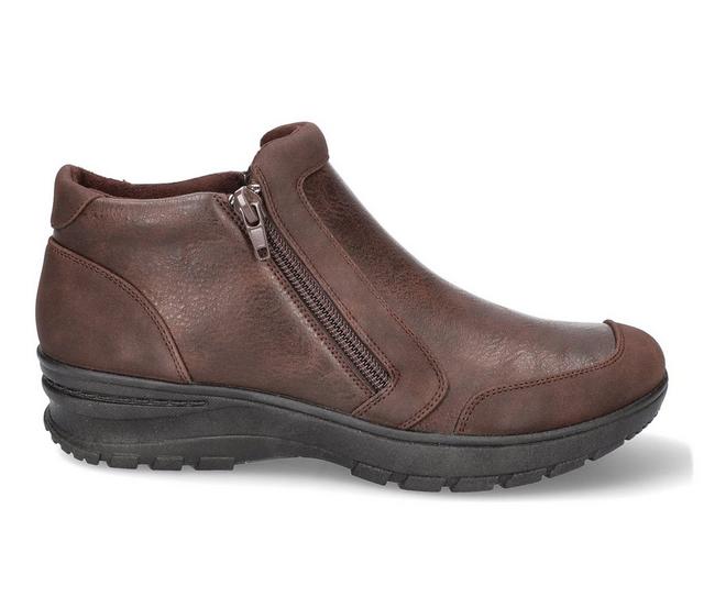 Women's Easy Works by Easy Street Jovi Safety Shoes in Brown color