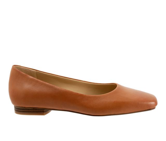Women's Trotters Honor Flats in Caramel color