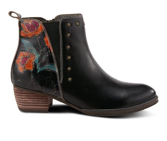 Women's L'Artiste Jasida Booties in Black Multi color