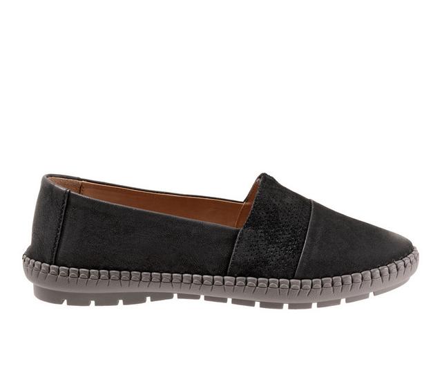 Women's Trotters Ruby Slip On Shoes in Black color