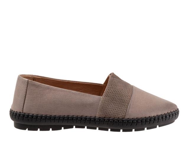 Women's Trotters Ruby Slip On Shoes in Grey color