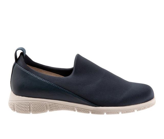 Women's Trotters Ultima Slip On Sneakers in Navy color