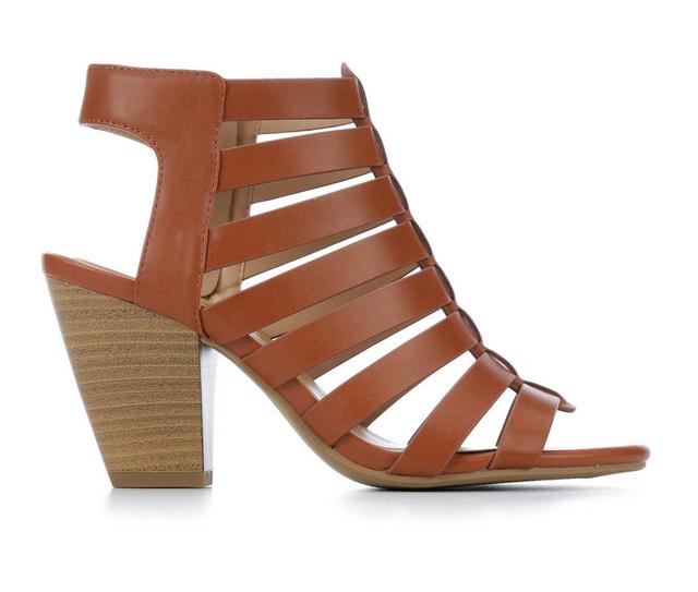 Women's Y-Not Lila Dress Sandals in Mid Tan color