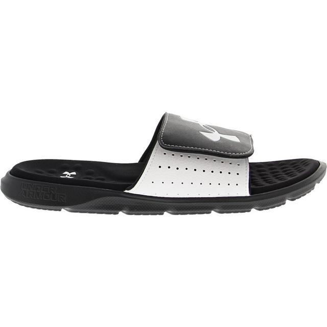 Men's Under Armour Ignite 7 Sport Slides in Black color