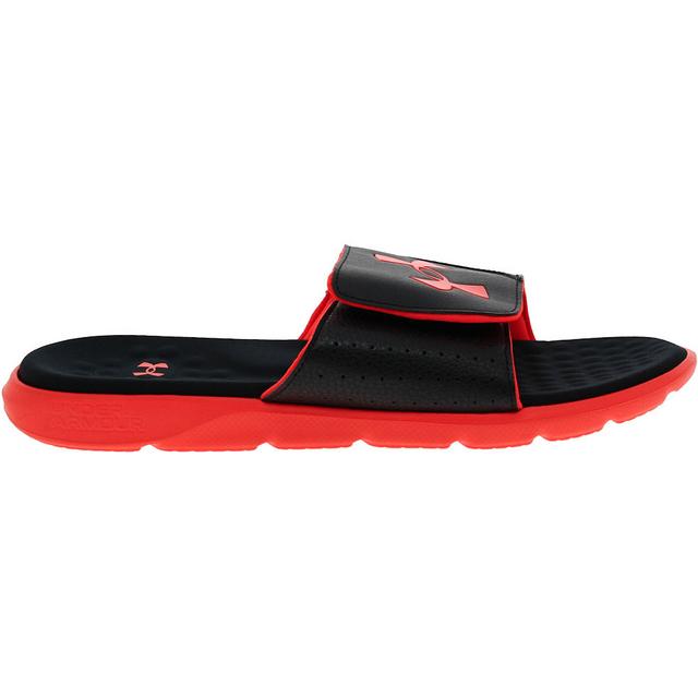 Men's Under Armour Ignite 7 Sport Slides in Black 004 color