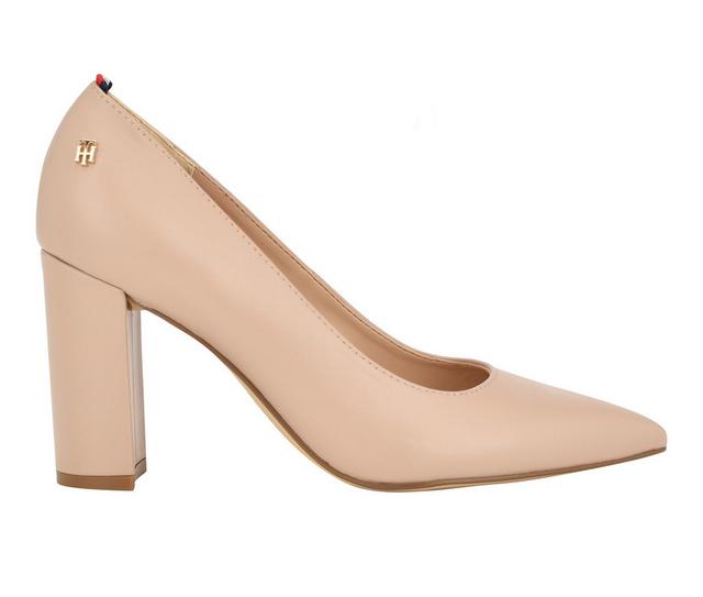 Women's Tommy Hilfiger Abilene Pumps in Nude Smooth color
