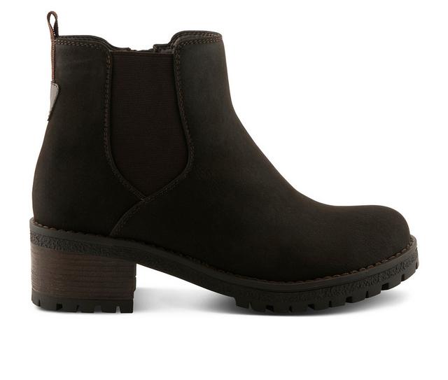 Women's Patrizia Smylie Vegan Friendly Booties in Dark Brown color