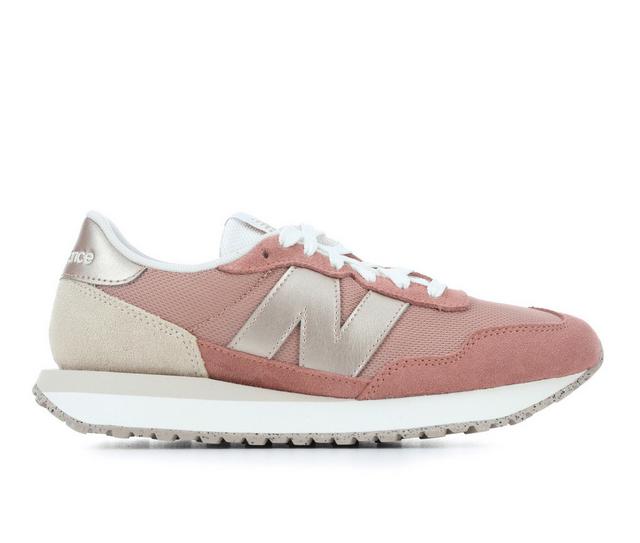 Women's New Balance WS237 Sneakers in Copper/White color