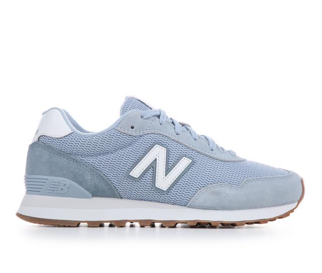 Women's New Balance 515 V4 Sneakers in Light Blue/Gum color
