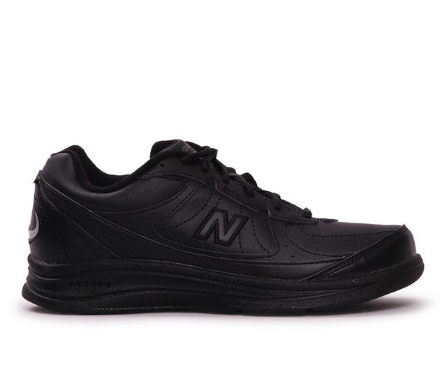 Women's New Balance WW577 Walker Walking Shoes in Black color