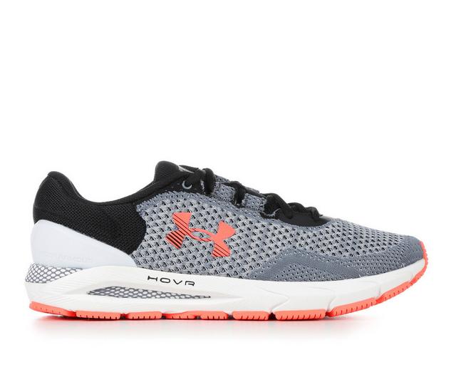 Men's Under Armour HOVR Intake 6 Running Shoes in Gry/Org/Wht 100 color