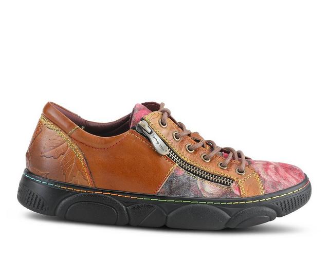 Women's L'Artiste Danli-Bloom Fashion Sneakers in Camel Multi color