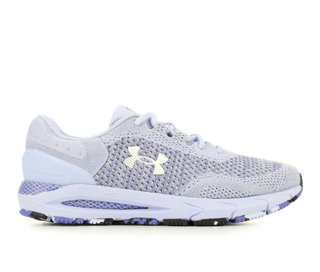 Women's Under Armour HOVR Intake-6 Running Shoes in Blue/Blue/White color