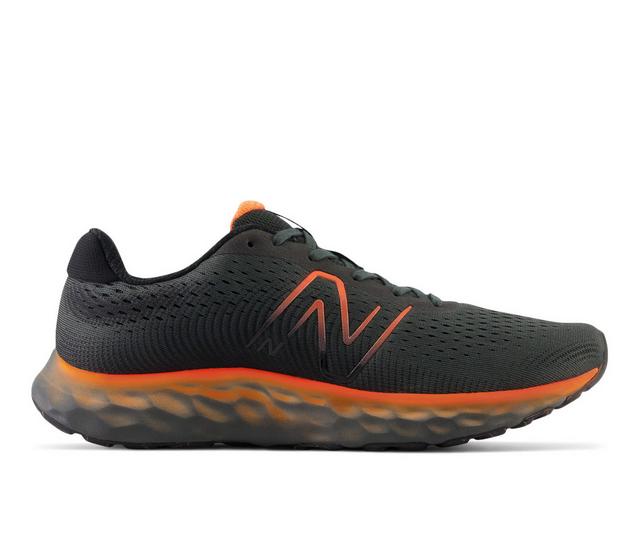 Men's New Balance M520v8 Running Shoes in Blk/Orange color