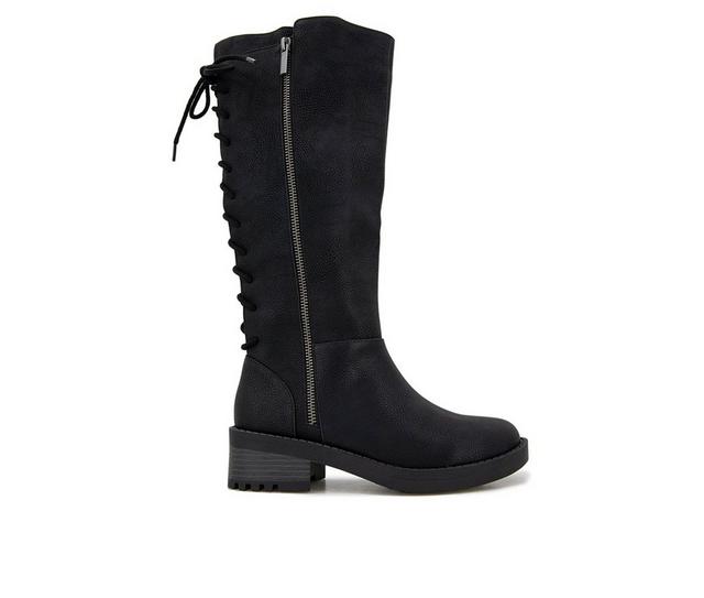 Women's KENSIE Dermott Knee High Boots in Black color