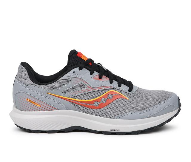 Women's Saucony Cohesion TR 16 Running Shoes in Alloy/Clay color