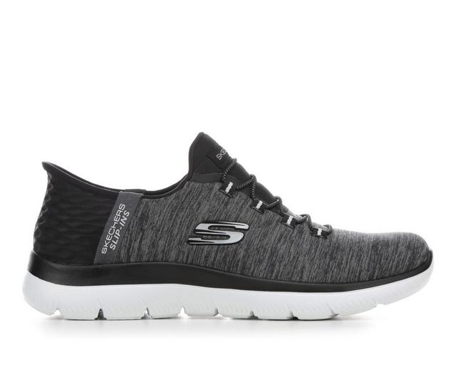 Women's Skechers 149937 Summits Slip-ins Sneakers in Black/White color