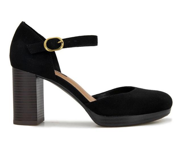 Women's KENSIE Quentin Pumps in Black color